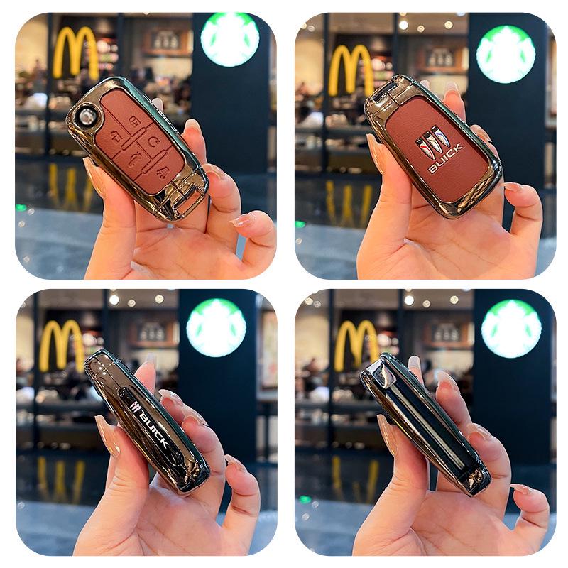 Folding Metal Key Case for Buick Excelle, Yue Lang 10-20 models