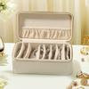 Bangle Box Jewelry Organizers PU Leather Bracelet Storage Case Small Jewelry Box Suitable for Retail Stores and Home Use