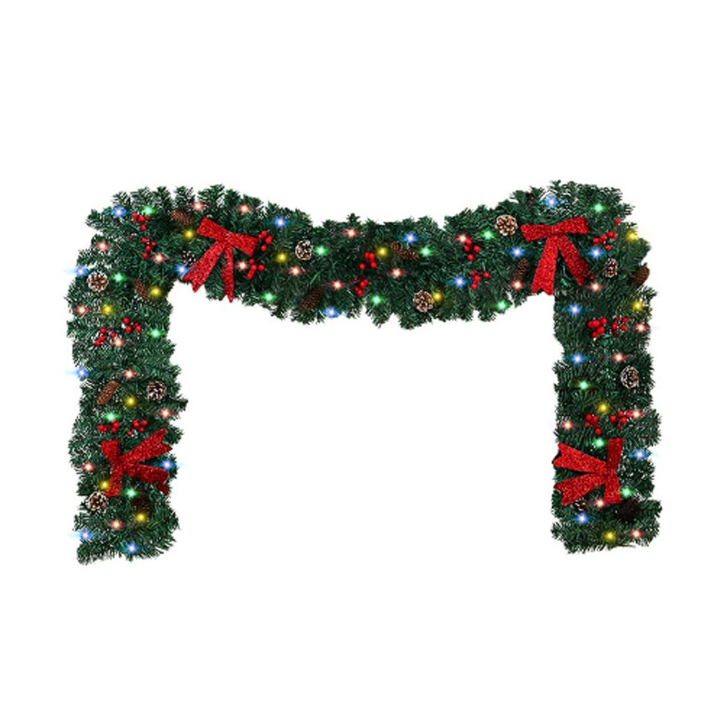 Christmas Decoration Wreath - Indoor And Outdoor
