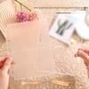 MEETXY 10Pcs Fine-Grained A4/A5 Binder Refill Pages 3-Inch Photo Card Sleeves for Kpop Albums, Fan Photocard Storage