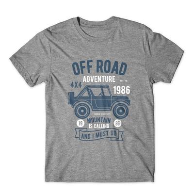 Offroad-Abenteuer T-Shirt 100% Baumwolle Premium-Tee Neu