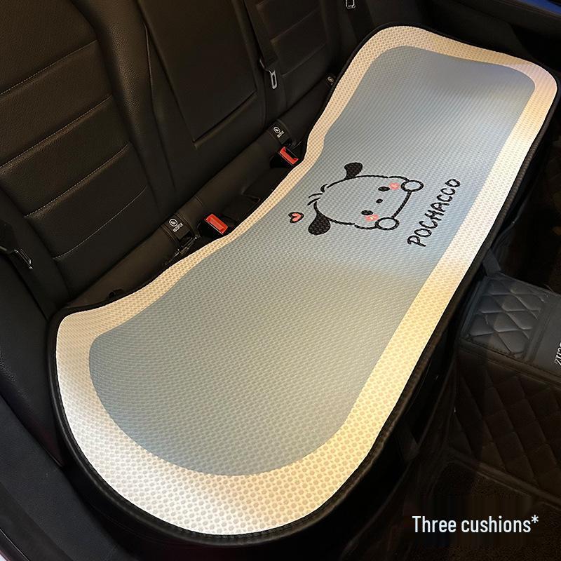 Perna Scaun Auto pentru Câini Pacha: Design Universal Desene Animate, Husă Semi-Wrap pentru Dame pentru Toate Sezoanele