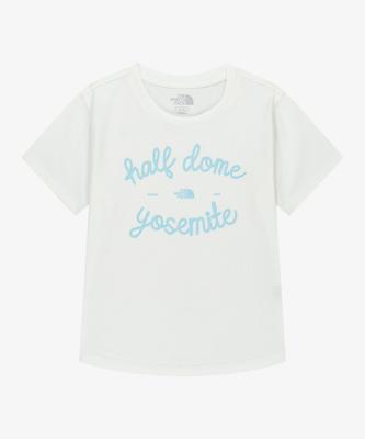 Noseupeiseu Nt7Us31K Women'S Half Dome Short Sleeve Tee White