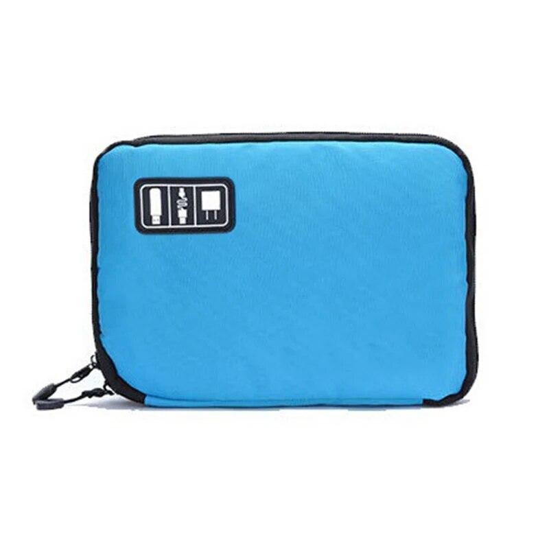 USB Cable Storage Bag Multifunctional Travel Portable Data Line Phone Charger Electronic Accessories Organizer
