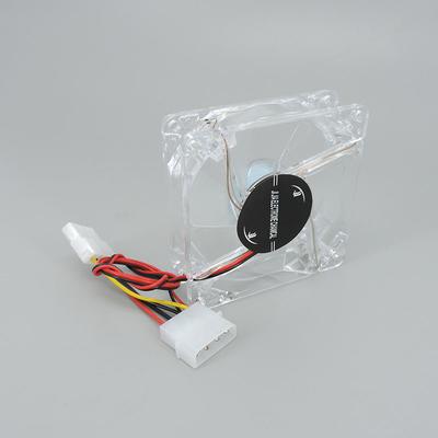 4-Pin 8cm 8025 Grün Rot Blau Weiß Vierfarbige LED PC Computergehäuse Bürstenloser Lüfter 80x80x25 DC 12V Kühler