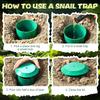 3-10PCS Snail Trap Catcher Garden Slug Cage Reusable Pests Bait Station Tools Garden Farm Protector Tools Garden Accessories