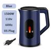 Fast Boil Electric Tea Kettle 2.2L Hot Water Kettle Water Heater Electric Kettle  Office
