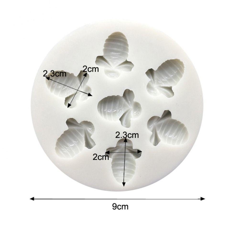 Non-Stick Bee Shaped Cake Mold Food Grade Silicone Fondant Cake Mold DIY Dessert Decoration