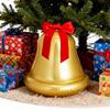 Inflatable Christmas Balls Outdoor Large PVC Christmas Bell With Bow Home Decor Lawn Ornaments For Indoor Outdoor Office Pathway