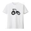 THIS IS A TRACTOR Classic Womens T Shirt White vintage Washed Unisex Comfortable Stylish Soft Stretched Breathable