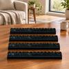 4 Pieces American Mahjong Tile Rack Marbled Acrylic 20 Inch for