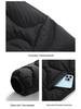 Men's Lightweight Down Jacket - Dad's New 2025 Autumn/Winter Round-Neck Inner Wear