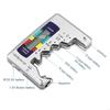   Battery Tester LCD Display C/D/N/AA/AAA/9V 6F22 Button Cell Battery Capacity Check Detector Capacitance Diagnostic Tool
