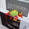 Big Eyes 3D Printed Dragon Turtle Model Realistic Design Plastic Material Articulated Dragon Turtle Doll Creative Sculpture