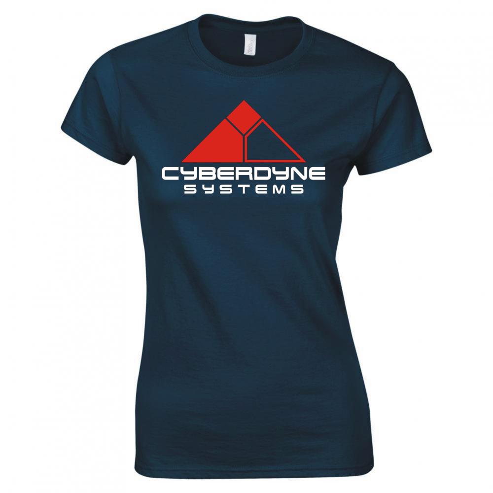 Inspired By The Terminator (1984) Cyberdyne Systems Ladies Skinny Fit Tshirt S