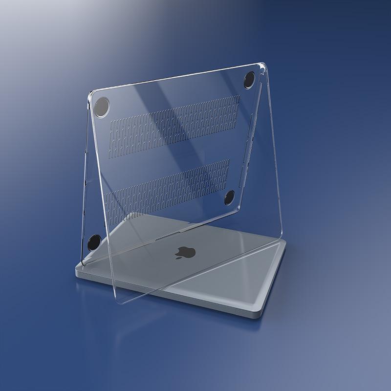 MacBook Pro Transparent Protective Case, Crystal Shell for Apple Laptop