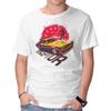 Unisex Crew Neck T-Shirt MFP 508 Interceptor Graphic Short Sleeve Casual Tee