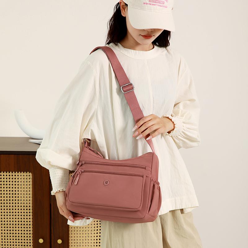 Dámská taška Vícekomorová Cestovní Venkovní Taška přes rameno Crossbody taška