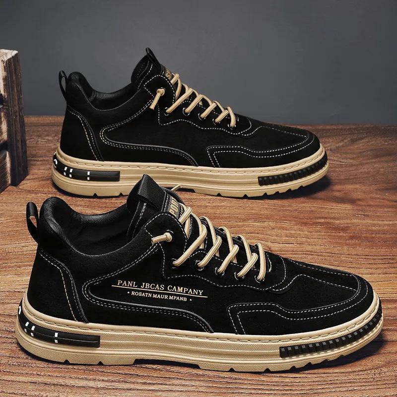Breathable Height-Boosting Work Shoes for Men: Spring/Summer Collection