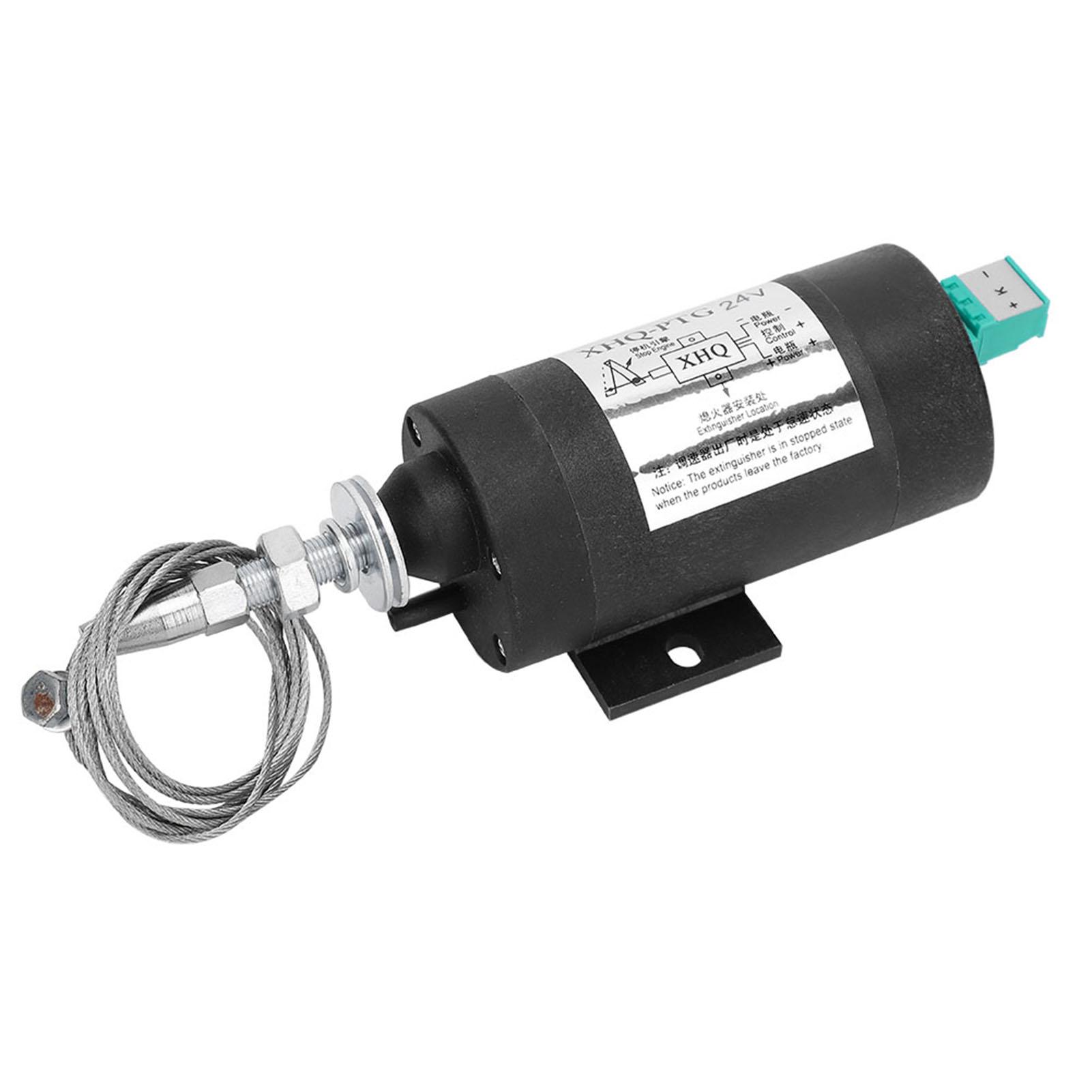 

Соленоїдний клапан зупинки Контроль вогнегасника Відключення Аксесуари двигуна XHQPTG(DC24V )