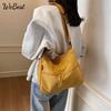 Women's Casual Versatile Solid Color Small Square Bag