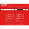 Fender Deluxe Drive Telecaster Pickups SET – Telecaster Guitar Pickups, Black/Red