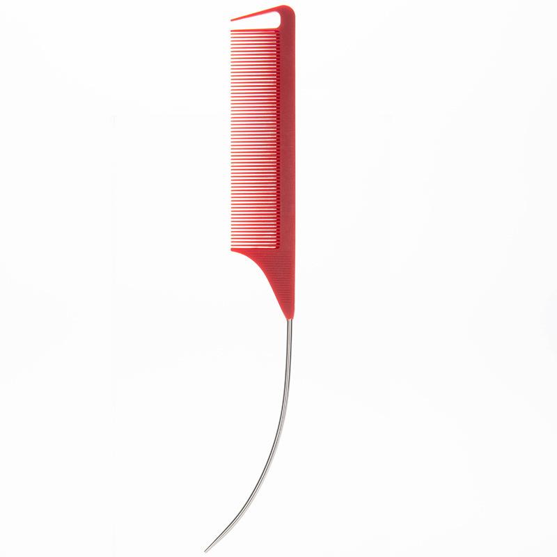 Peigne de coiffure professionnel, accessoires de coupe de cheveux, brosse démêlante, peignes de séparation, accessoires pour cheveux, brosses à bords