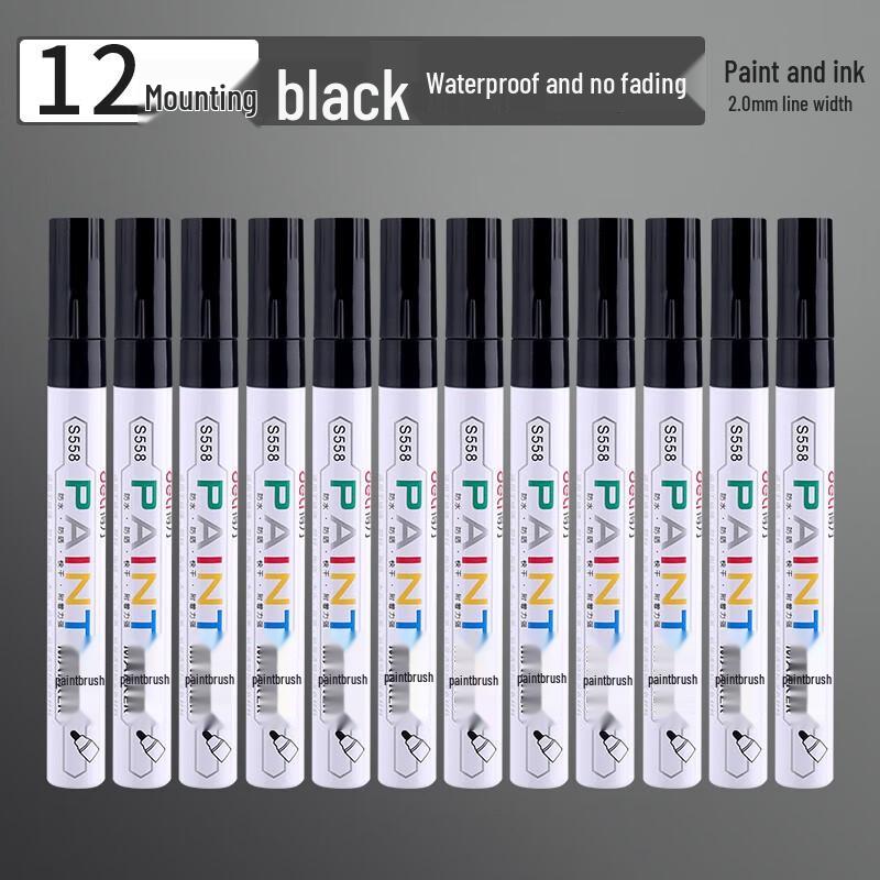Deli Permanent Paint Marker Pen