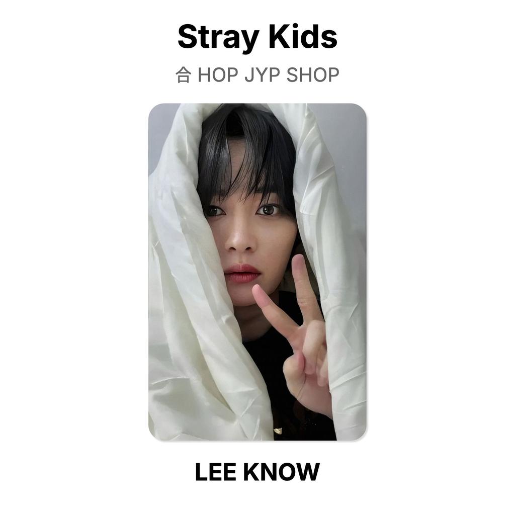 Stray Kids HOP JYP SHOP Resmi Fotoğraf Kartı