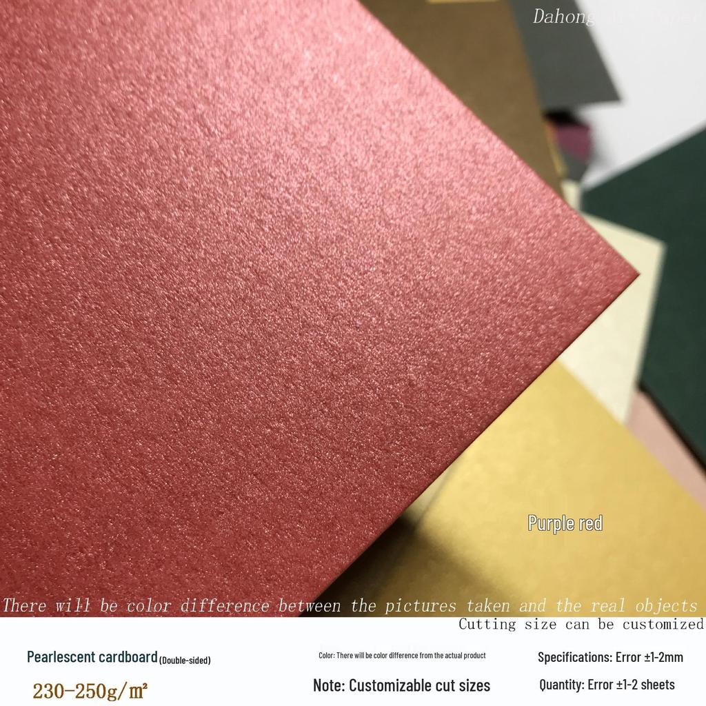 A6 Double-sided Pearl Cardstock - 250g, Blank Postcard for Handwritten Greetings, Flower Bouquet Design