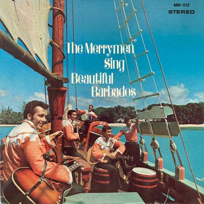 LP Record MERRYMEN, EMILE STRAKER - The Merrymen Sing Beautiful Barbado MM012 Merry Disc 1969 Belgium World Music Used