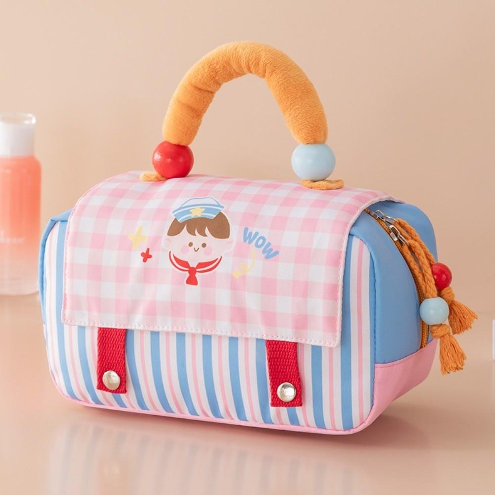 Kosmetiktasche mit großer Kapazität Cartoon-Muster Reise-Kosmetiktasche Mehrzweck