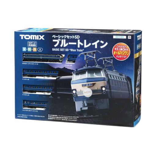 TOMYTEC TOMIX N Gauge Basic Set SD Blue Train 90185 Railway Model Starter Set
