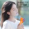 New T317 Mini USB Brushless Handheld Fan with Strong Wind & Digital Display