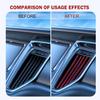 20PCS Car Vent Outlet Trim, Bendable Air Conditioner Vent Decoration Strip, Universal Auto Air Oulet Strips, for Most Vehicles (Red)