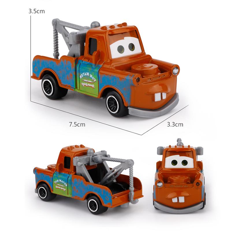 BIG SALE!!! Lightning McQueen Diecast Metal Alloy Cars Toys Cartoon Movie Vehicle Model Enligten Action Figure Toys For Children