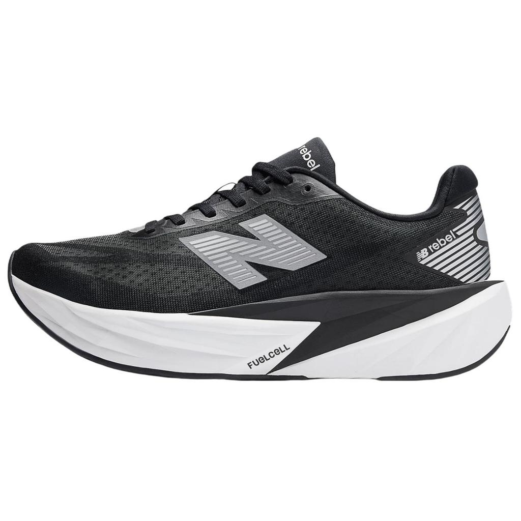 New Balance FuelCell Rebel V5 Abrasion Resistant Low Top Running Shoes Unisex Black