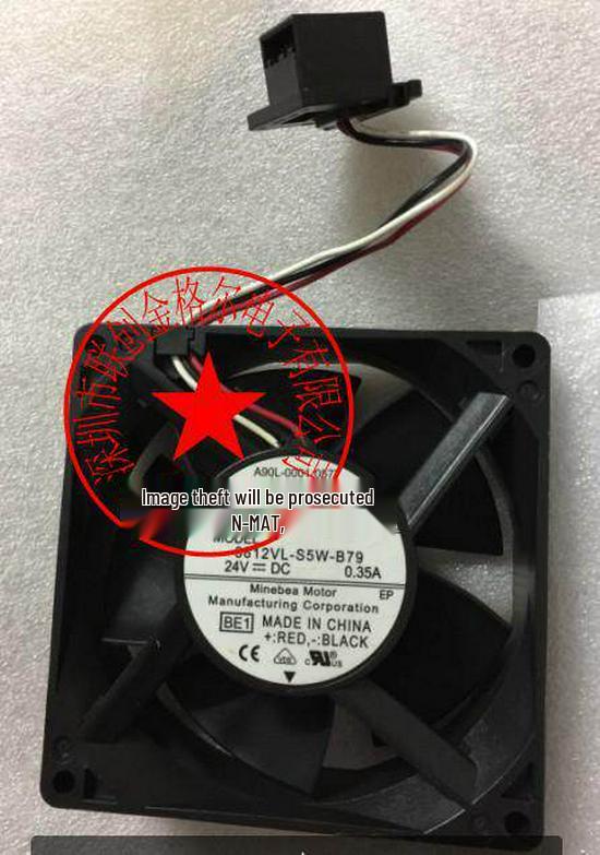3612VL-S5W-B79 A90L-0001-0577 24V 0.35A Original FANUC Fan. 3612VL-S5W-B79
