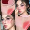 Dual- Blush Cream, Moisturizing Matte Finishwith Expanding and Contracting Shades, Long-lasting, Natural Blush Cream