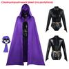 Stunning Anime Teen Titan Raven Costume For Cosplay And Themed Parties