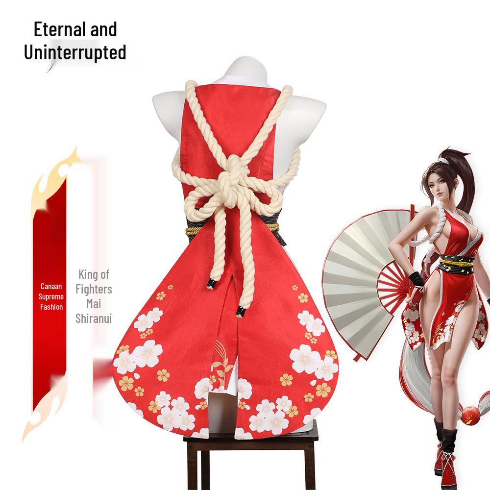 Mortal Kombat x King of Fighters Kollaboration: Nitara Mai Shiranui Japanischer Stil Cosplay Kostüm
