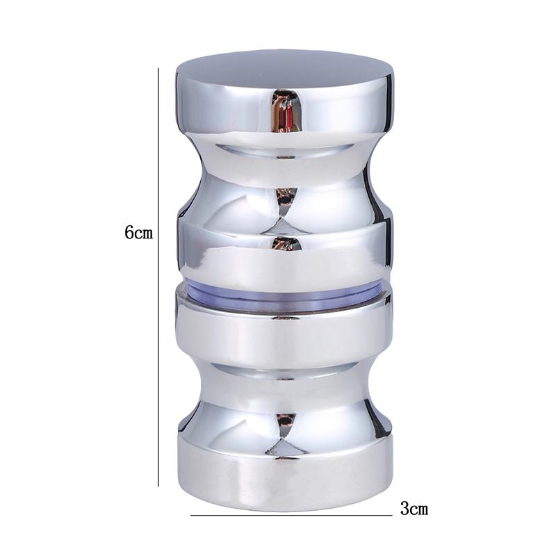 2025 Stainless Steel Back-to-Back Glass Door Knob Puller Push Bathroom Shower Handle 3 Types