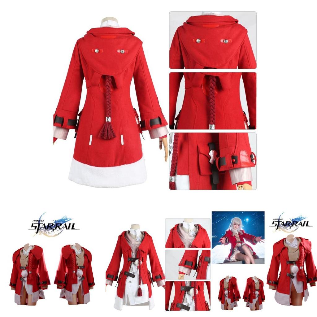 Original Style Snow Knit Fabric Huake Kelala Tasha Cosplay Full Costume Set