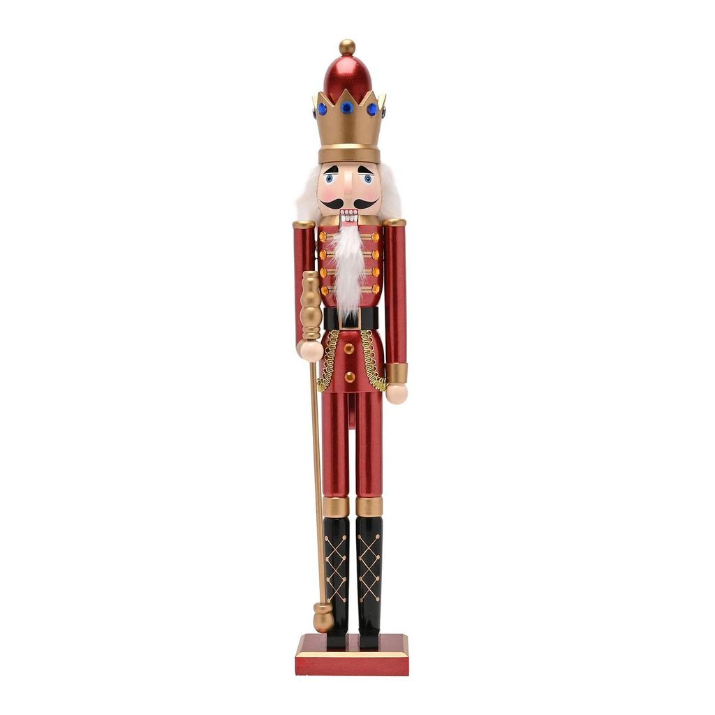 Rød Tre Nøtteknekker 60cm