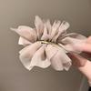 Elegant Chiffon Flower Hairpin for Women - Summer Ponytail Clip & Headdress