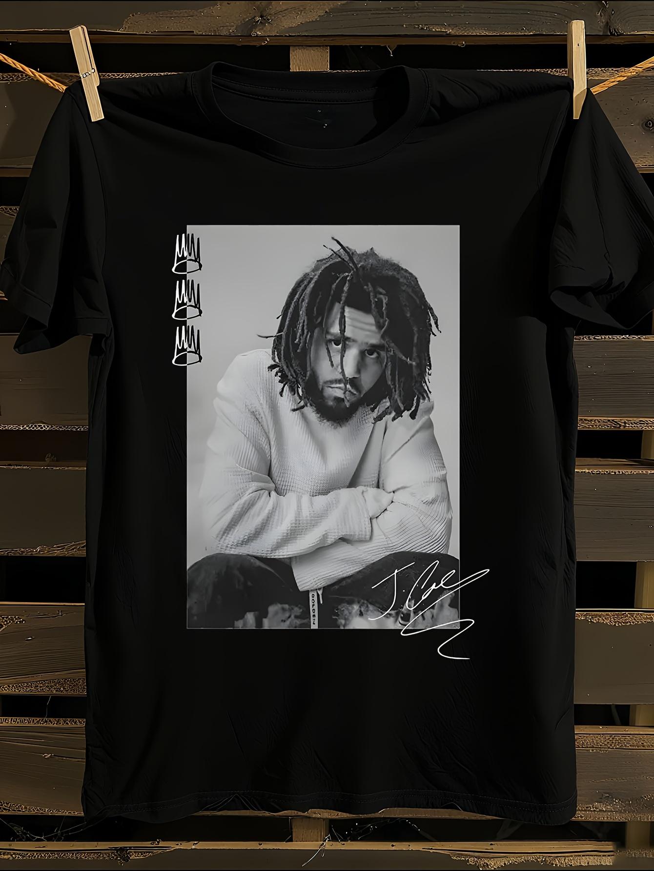J Cole Signature Logo Tshirt S