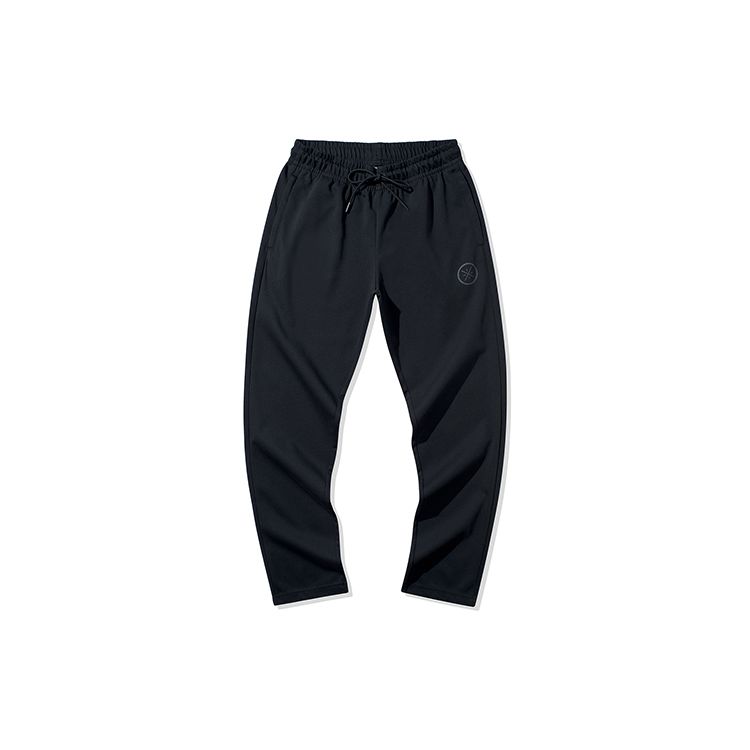 

Li-Ning Logo Drawstring Sports Pants Men Bottoms Black AKLQ265-1