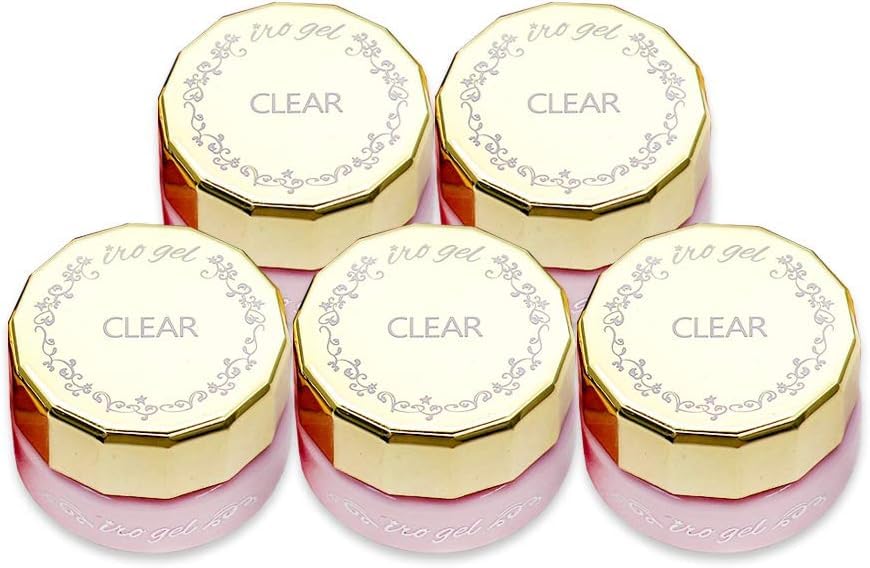 

irogel Nail Town Clear Gel 3g of Gel Nail Top Gel (Set 5)