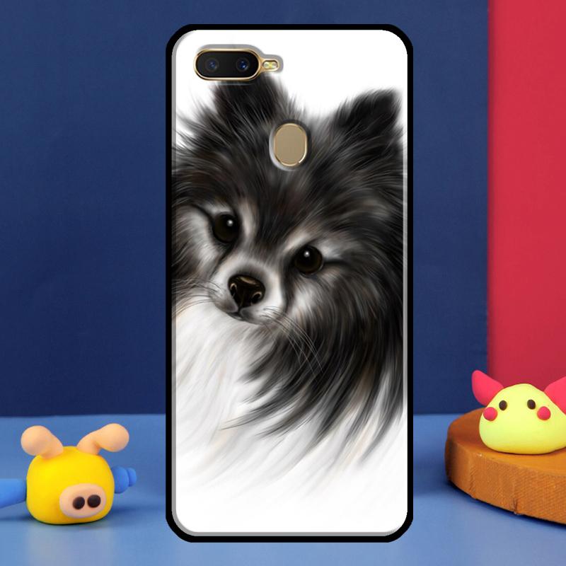 Pomeranian Dog Case For Oppo A91 A5 A9 A16 A76 A96 A58 A78 A98 A52 A72 A74 A94 A54 S A57 A77 A15 A17 Cover