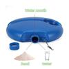 Solo Tennis Trainer Rebound Base Self-Practice Training Tool with Ball Elastic Rope for All Skill Levels for Indoor Outdoor